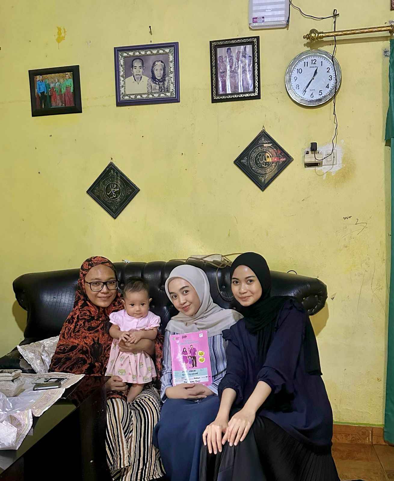 Kunjungan Kedua dengan Ibu Arini dan Bayi yang Cantik